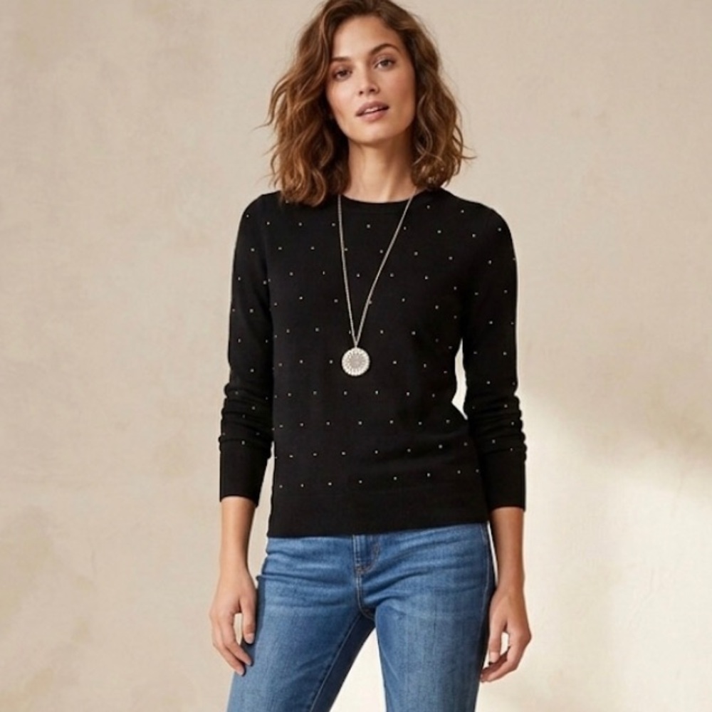 Banana Republic Filpucci beaded Sweater